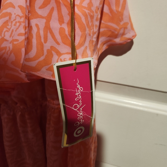 NEW Lilly Pulitzer Target Dress Jungle Giraffe Tropical Vacation 1X - Picture 5 of 7